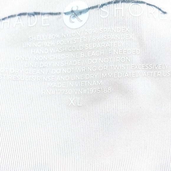 Shade & Shore NWT Sun Coast Cheeky Swimsuit Bikini Bottoms Tan Dot Size XL - Picture 9 of 9